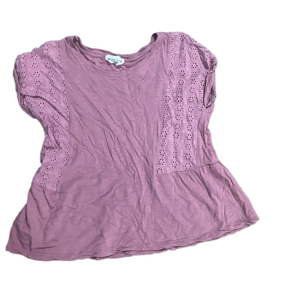 Olive & Oak pink shirt sz small dainty feminine‎